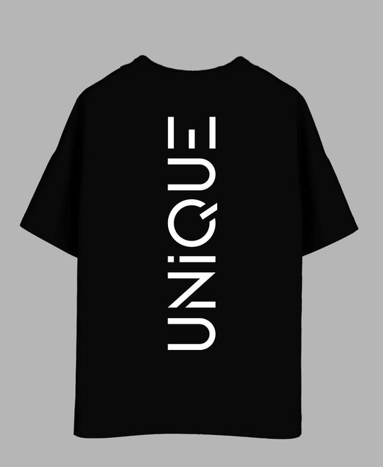 uniQue Oversized T-Shirt in Black X - uniQue.